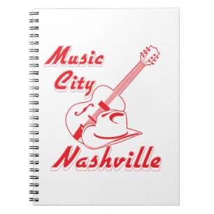 Nashville. Muziekstad Notitieboek
