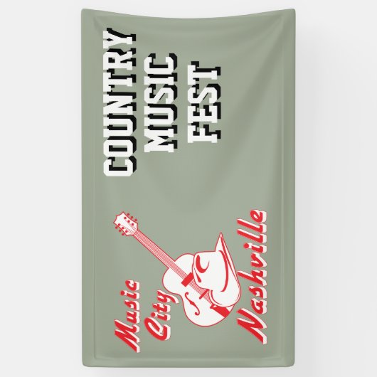 Nashville. Muziekstad Spandoek (Verticaal)