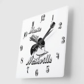 Nashville. Muziekstad Vierkante Klok (Hoek)