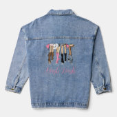 Nashville Nash Bash Bachelorette Mode Denim Jacket (Achterkant)