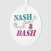 Nashville Nash Bash Music Ornament (voorkant)