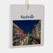 Nashville Nights Keramisch Ornament (Rechts)