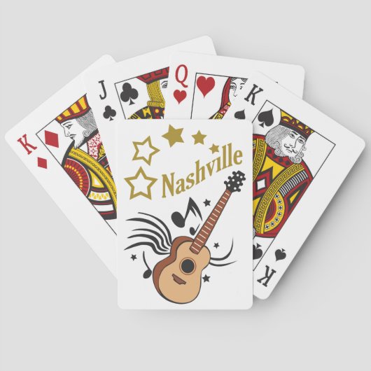 Nashville Pokerkaarten (Achterkant)