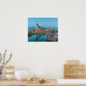 Nashville Riverfront Poster (Keuken)