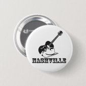 Nashville Ronde Button 5,7 Cm (Voorkant /achterkant)