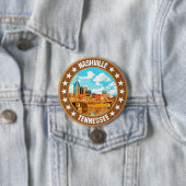 Nashville Ronde Button 7,6 Cm (In situ)