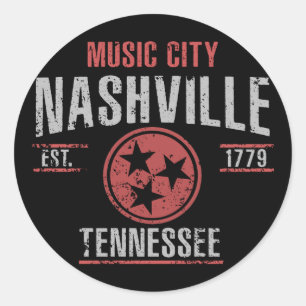 Nashville Ronde Sticker