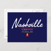 Nashville Script Briefkaart (Voorkant / Achterkant)