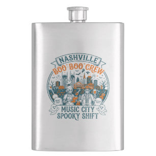 Nashville Skelet Medisch Personeel Skyline Nacht S Flacon