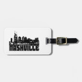 Nashville Skyline Bagagelabel (Voorkant horizontaal)