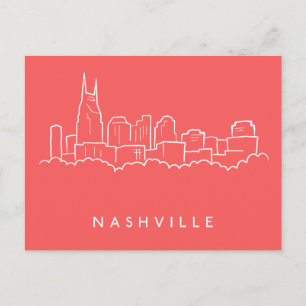 Nashville Skyline Briefkaart