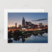 Nashville Skyline Briefkaart (Voorkant / Achterkant)