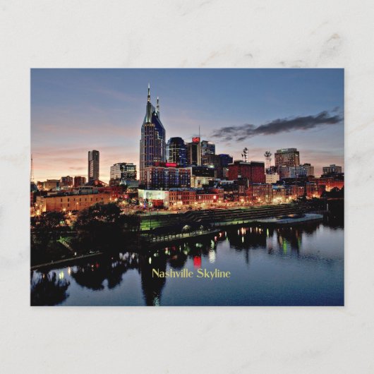 Nashville Skyline Briefkaart (Voorkant)
