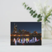 Nashville Skyline Briefkaart (Staand voorkant)