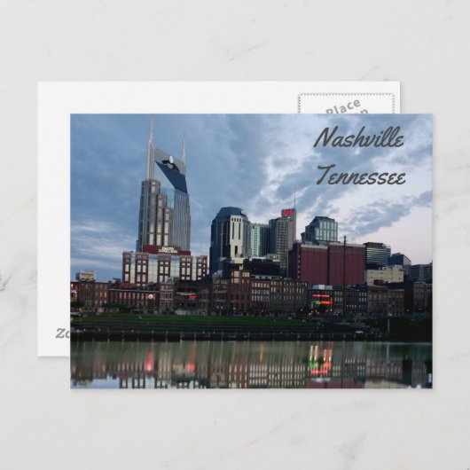 Nashville Skyline Briefkaart (Voorkant / Achterkant)