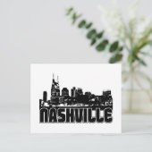 Nashville Skyline Briefkaart (Staand voorkant)