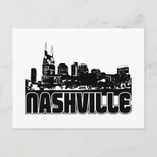 Nashville Skyline Briefkaart