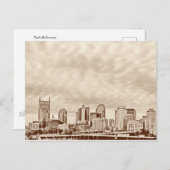 Nashville Skyline Effect - Briefkaart (Voorkant / Achterkant)
