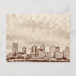 Nashville Skyline Effect - Briefkaart