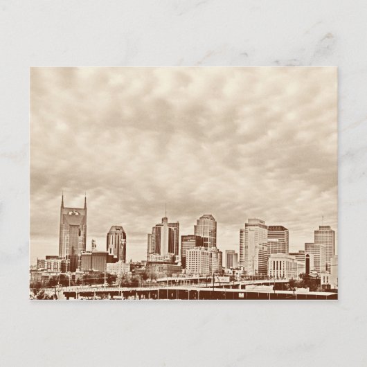 Nashville Skyline Effect - Briefkaart (Voorkant)