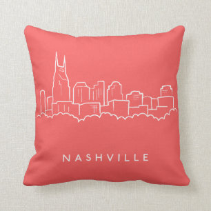 Nashville Skyline Kussen