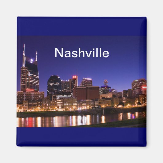 Nashville Skyline Magneet (Voorkant)
