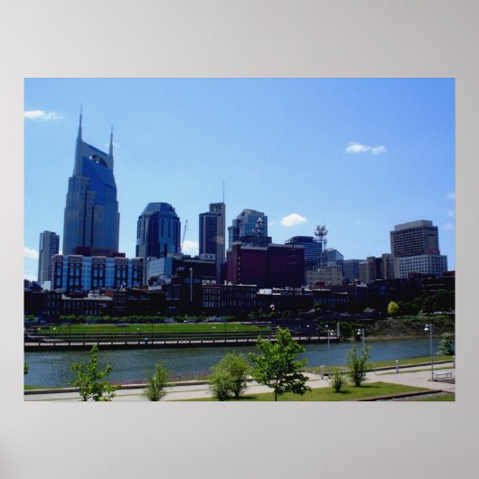 Nashville Skyline - Nashville, Tennessee Poster (Voorkant)