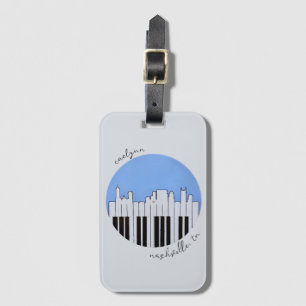 Nashville Skyline Piano Music Record Bagagelabel