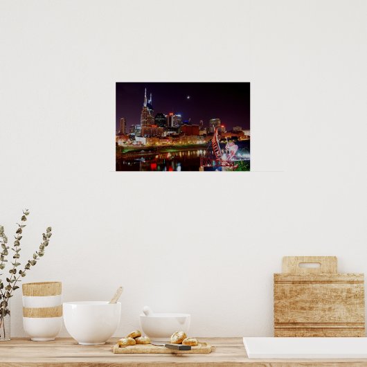 Nashville Skyline Poster (Keuken)
