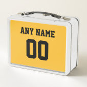 Nashville speelt hockey lunchbox (Achterkant)