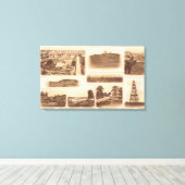 Nashville, Tenn Canvas Afdruk (Insitu (Houten vloer))