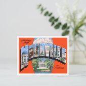 Nashville, Tennessee  Big Letters Briefkaart (Staand voorkant)
