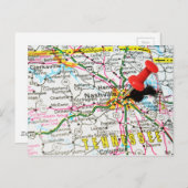 Nashville, Tennessee Briefkaart (Voorkant / Achterkant)