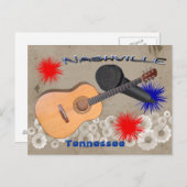 Nashville Tennessee Briefkaart (Voorkant / Achterkant)