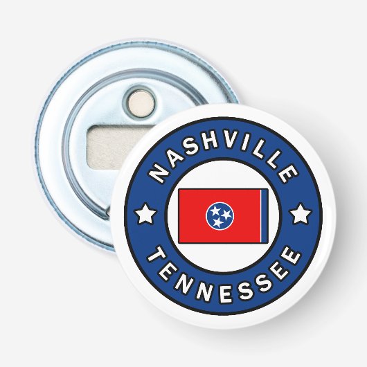 Nashville Tennessee Button Flesopener (Voorkant)