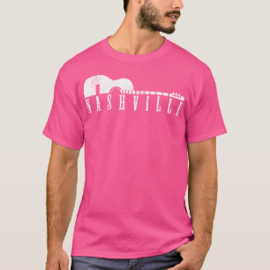 Nashville Tennessee Country Music City Guitar Gift T-shirt
