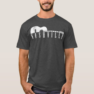 Nashville Tennessee Country Music City Guitar Play T-shirt