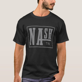 Nashville Tennessee Country Music City  Nas T-shirt