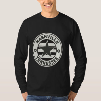 Nashville Tennessee Country Western Muziek USA Ste T-shirt