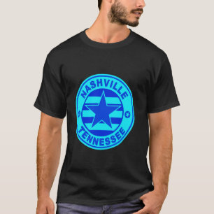 Nashville Tennessee Country Western Muziek USA Ste T-shirt