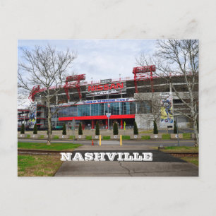 Nashville, Tennessee Football Stadium Briefkaart