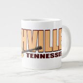 Nashville Tennessee Jumbo Mug (Devant droit)