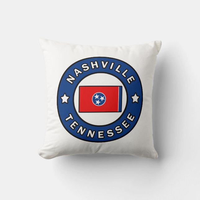 Nashville Tennessee Kussen (Voorkant)