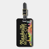 Nashville, Tennessee - Label Bag Bagagelabel (Voorkant verticaal)