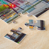 Nashville Tennessee nachtskyline Legpuzzel (Zijkant)