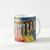 Nashville Tennessee Postcard Greeting Mug (Devant droit)