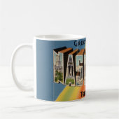 Nashville Tennessee Postcard Greeting Mug (Gauche)
