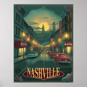Nashville, Tennessee Poster