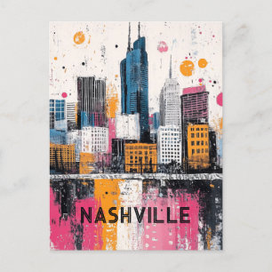 Nashville Tennessee Reizen Briefkaart