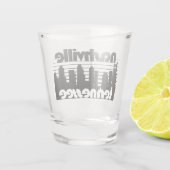 Nashville Tennessee Shot Glas (Achterkant)